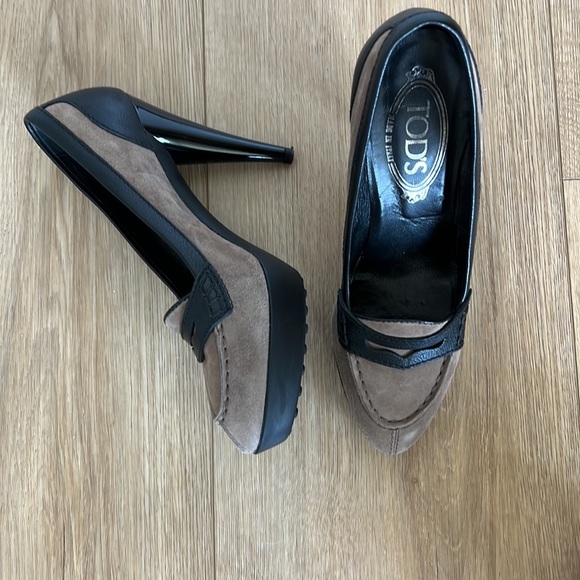 Tods Platform Pumps - Picture 9 of 14